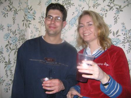 Me and my new housemate Brian
