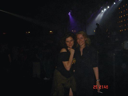 The Darkness concert in St. Paul
Siobhan and me at the concert
