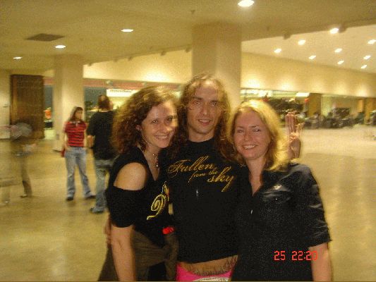 The Darkness concert in St. Paul
Siobhan, Justin Hawkins and Me
