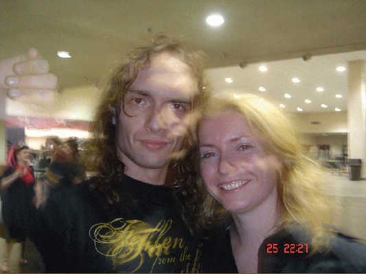 The Darkness concert in St. Paul
Justin and me
