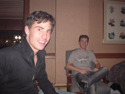 Hotel Amsterdam Minneapolis, Wilco and Maxime
April 16

