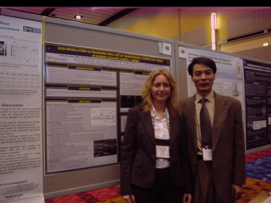 Poster ORS Ultrasound
Dr Zhao and me
