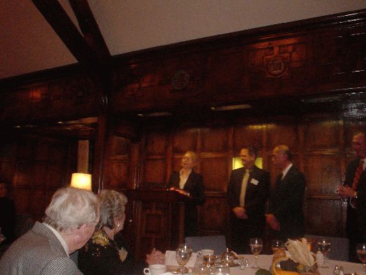 November 5, 2004 Kelly Basic Research Award at the Mayo Foundation House
Me, Dr Swiontkowski, Dr An, Dr Cooney
