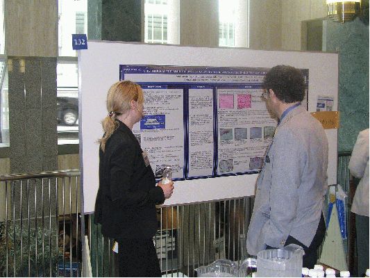 August 11, 2004 Mayo Clinic Research Appreciation Month: Poster Fair
Dr. Amadio and me
