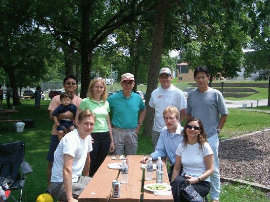 July 17, Lab picnic Lanesborough
Dr. Tomita and son, Me, Dr An, Brad, Kenichiro
               Ari, Andras and Dilara
