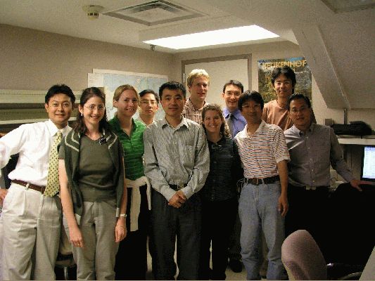 July 13, Submarine Fellows
Dr Tomita, Sabine, me, Dr Oh, Chao, Andras, Stacie, Oliver, Dr Tanaka, Kenichiro, Pete
