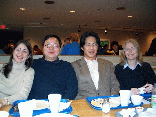 Sabine, Dr Oh, Kenichiro and me
Harwick building
