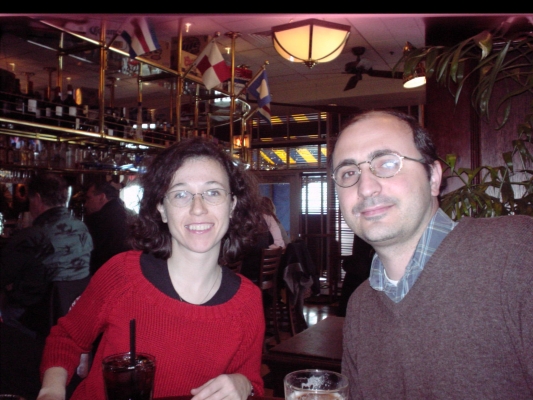 At the Navy Pier
Ralitsa and Francesco
