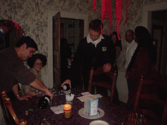 October 23, 2004 Sharron's Birhtday Party
Louise, Maria, Martijn, Jennifer, Tanuj and Amy
