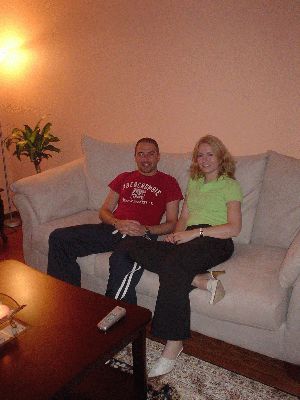 Antonio and me
