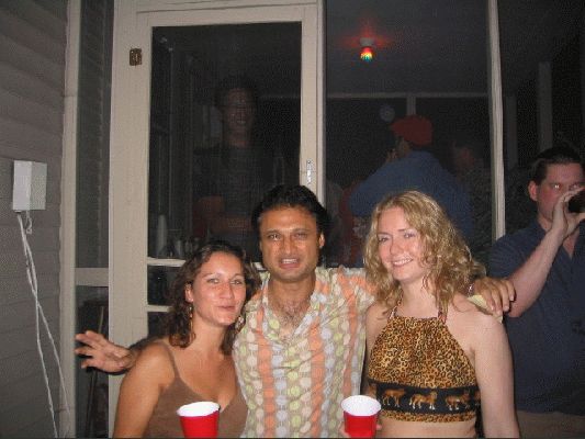 July 10, Jungle Party
Lethitia, Salim and me
