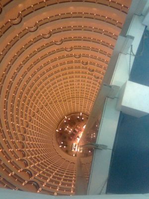 Shanghai
Famous atrium of he Hyatt Hotel inside the Jinmao tower
