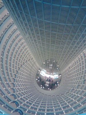 Shanghai
Famous atrium of he Hyatt Hotel inside the Jinmao tower
