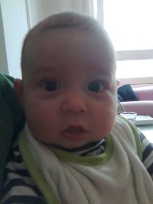 my little nephew Kjelt at 4 months old
