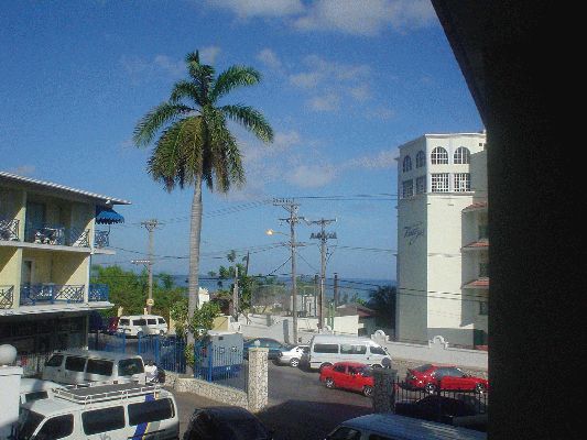 View from hotel room
