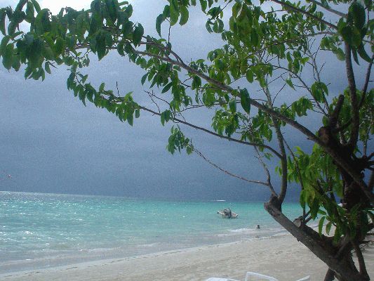Negril's beach
it is going to rain...
