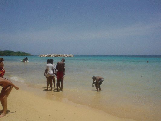 Dun's river waterfall, Ocho Rios
Beach
