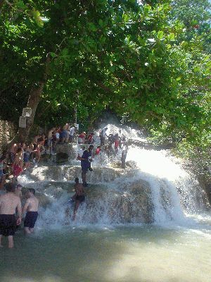 Dun's river waterfall, Ocho Rios
