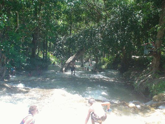 Dun's river waterfall, Ocho Rios
camera is wet..
