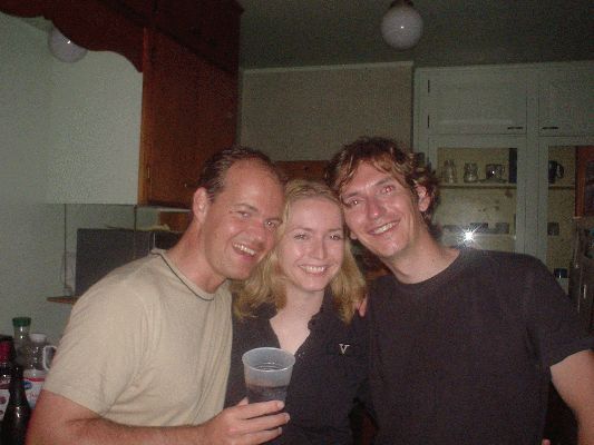 Cocktail Party, August 14, 2004
Erwin, Marc and me
