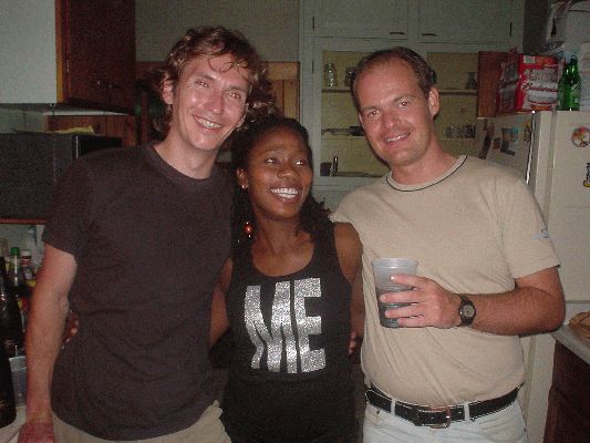 Cocktail Party, August 14, 2004
Marc, Ve and Erwin
