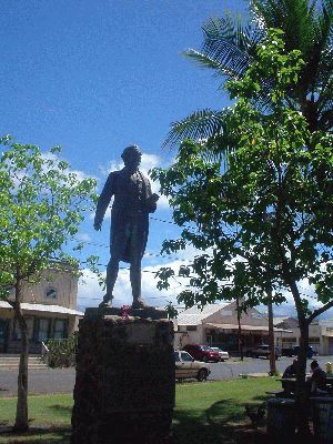 Captain Cook Statue in Waimea
KAWAII - August 19- September 3
