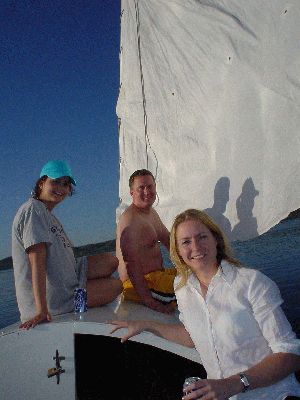 May 6, 2005 Lake Pepin MN
Thembani's sailboat in Lake City
