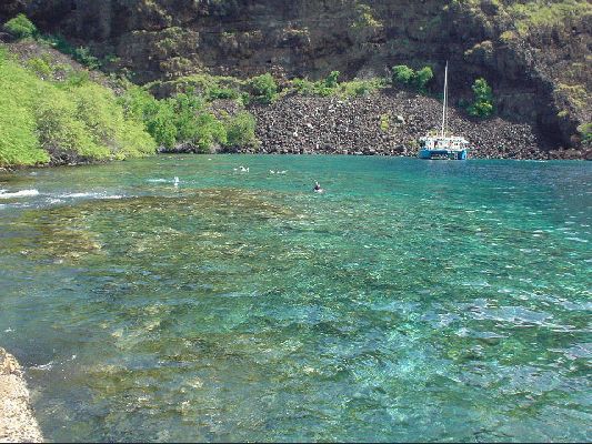 snorkling at the Captain cook Monument
The Big Island - August 19- September 3
