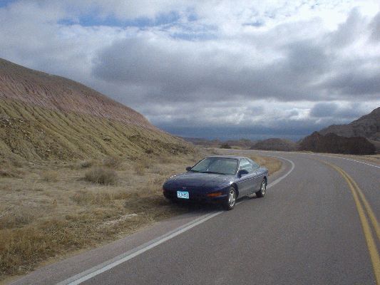 Badlands National Park
my cool car in the Badlands
