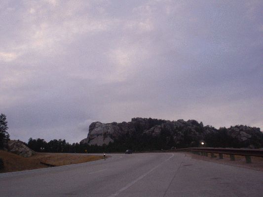 Mount Rushmore in the Black hills
