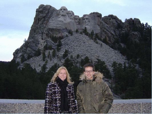 Brice and me at Mount Rushmore

