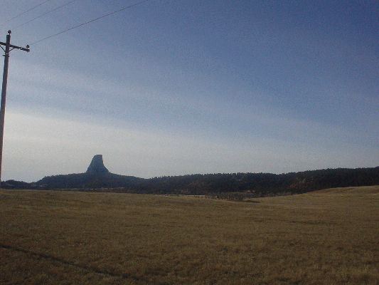 Devils Tower WY, First National Monument of the USA
