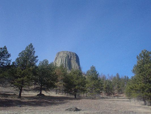 Devils Tower WY, First National Monument of the USA
