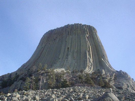 Devils Tower WY, First National Monument of the USA
