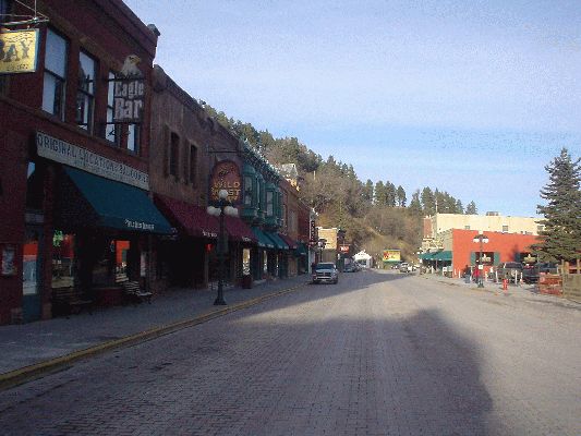 Deadwood SD
Town where Crazy Bill was shot
