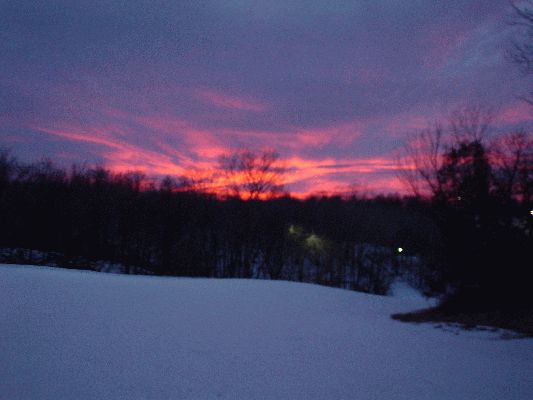 Feb 5 2005 Welch Village
Sunset
