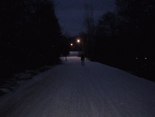 Feb 5 2005 Welch Village
Me on "the long way home" slope
