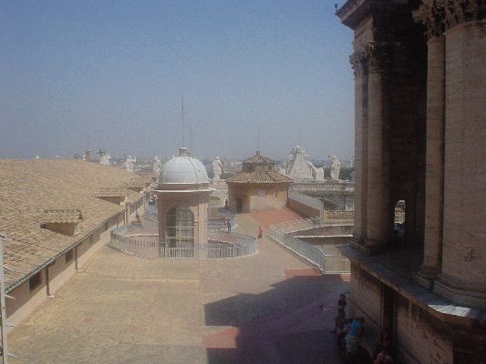 July 28 - Aug 1 2005
On the roof of the San Pietro
