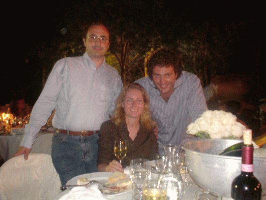 July 28 - Aug 1 2005
Francesco, Me and Mario at an Italian wedding
