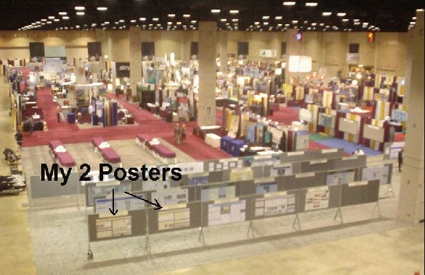 Sept 21-25 2005 ASSH meeting
The exhibition hall
