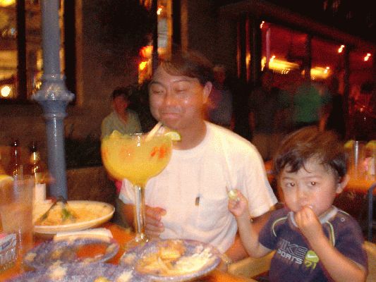 Sept 21-25 2005 ASSH meeting
Dr Tomita and his 46oz Margarita
