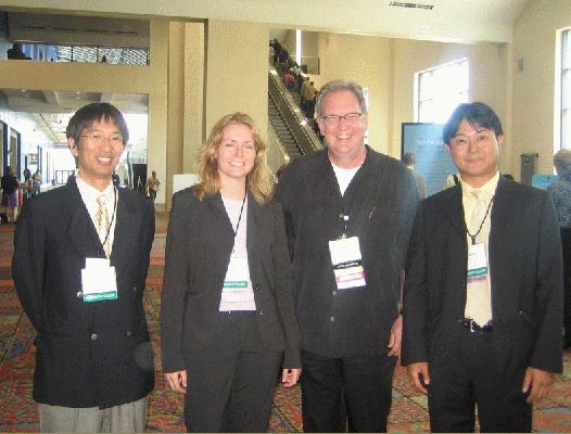 Sept 21-25 2005 ASSH meeting
Dr Tanaka, Me, Dr Berger and Dr Tomita
