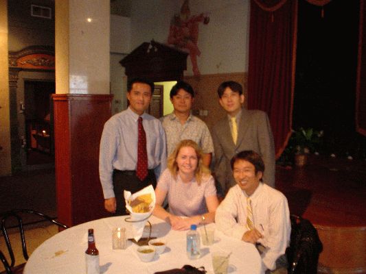 Sept 21-25 2005 ASSH meeting
Mayo Hand Club gathering - Dr Osamura, Dr Tomita, Dr Taguchi, Me and Dr Tanaka

