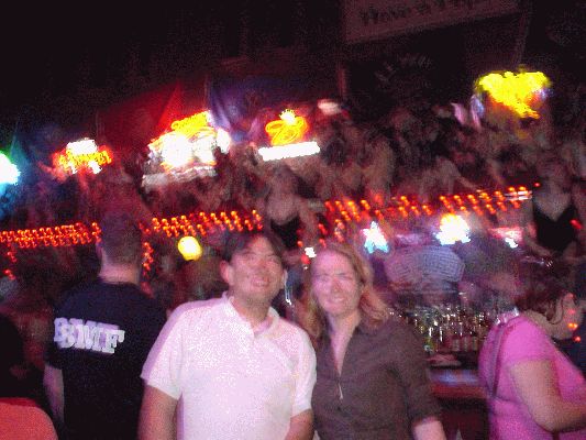 Sept 21-25 2005 ASSH meeting
Dr Taguchi and me at the "Coyote Ugly"
