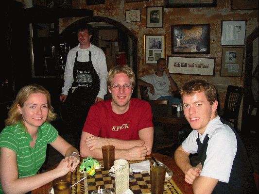 Diner with Croco
