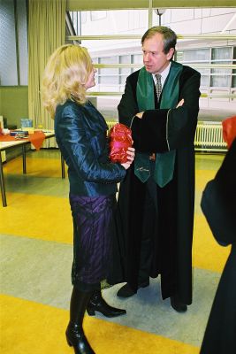 Dr Me and professor Hovius
