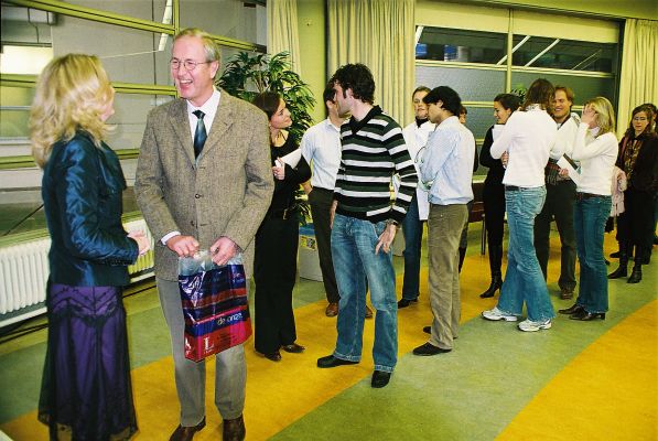 Dr Verberne, my old supervisor in Amersfoort
