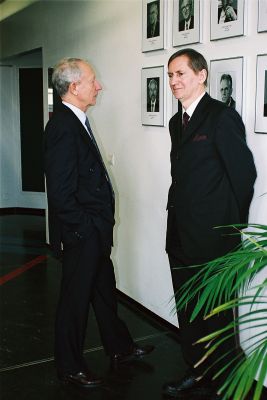 My godfather and father
