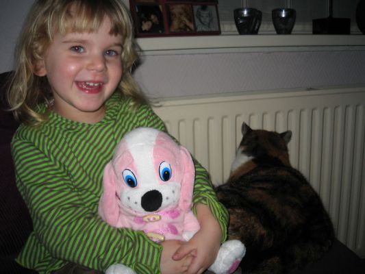 Lynn with the bear and cat
Feb 10th, 2007
