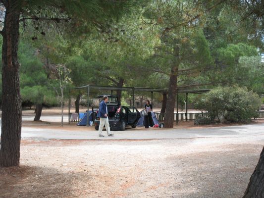 Campsite in Delphi
